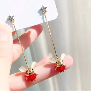 Long Mouse Earrings